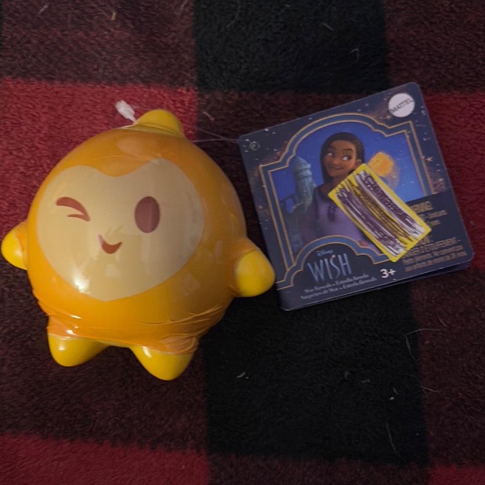 Disney Wish Yellow Star Toy